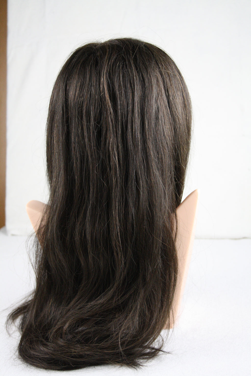 Monofilament mit Lacefront - Echthaar- Perücke -Rana