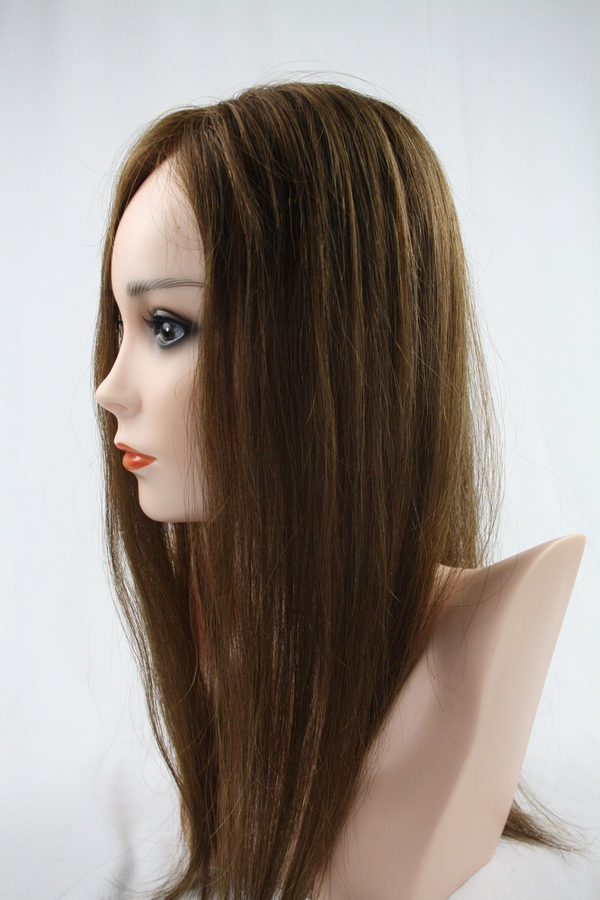 realistischer Seidentopper- Scheitel- Silk Topper