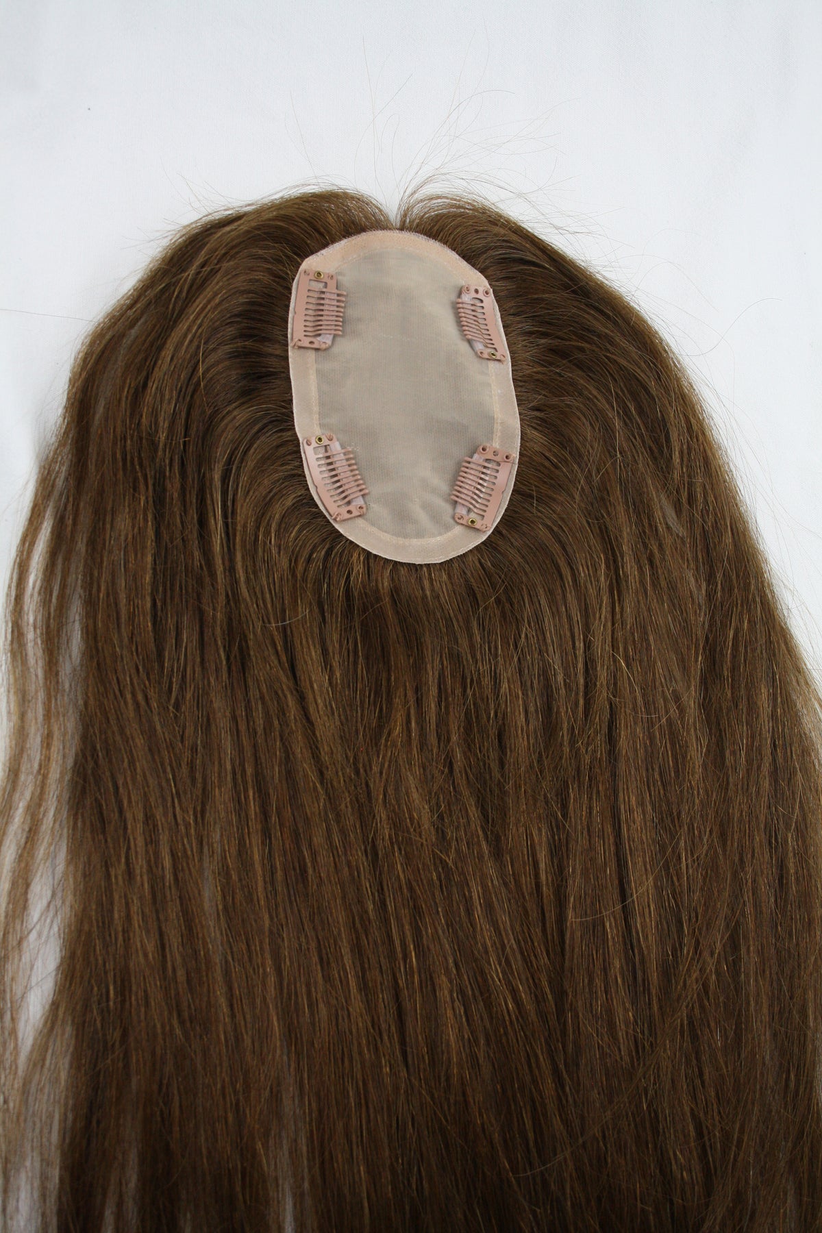 realistischer Seidentopper- Scheitel- Silk Topper