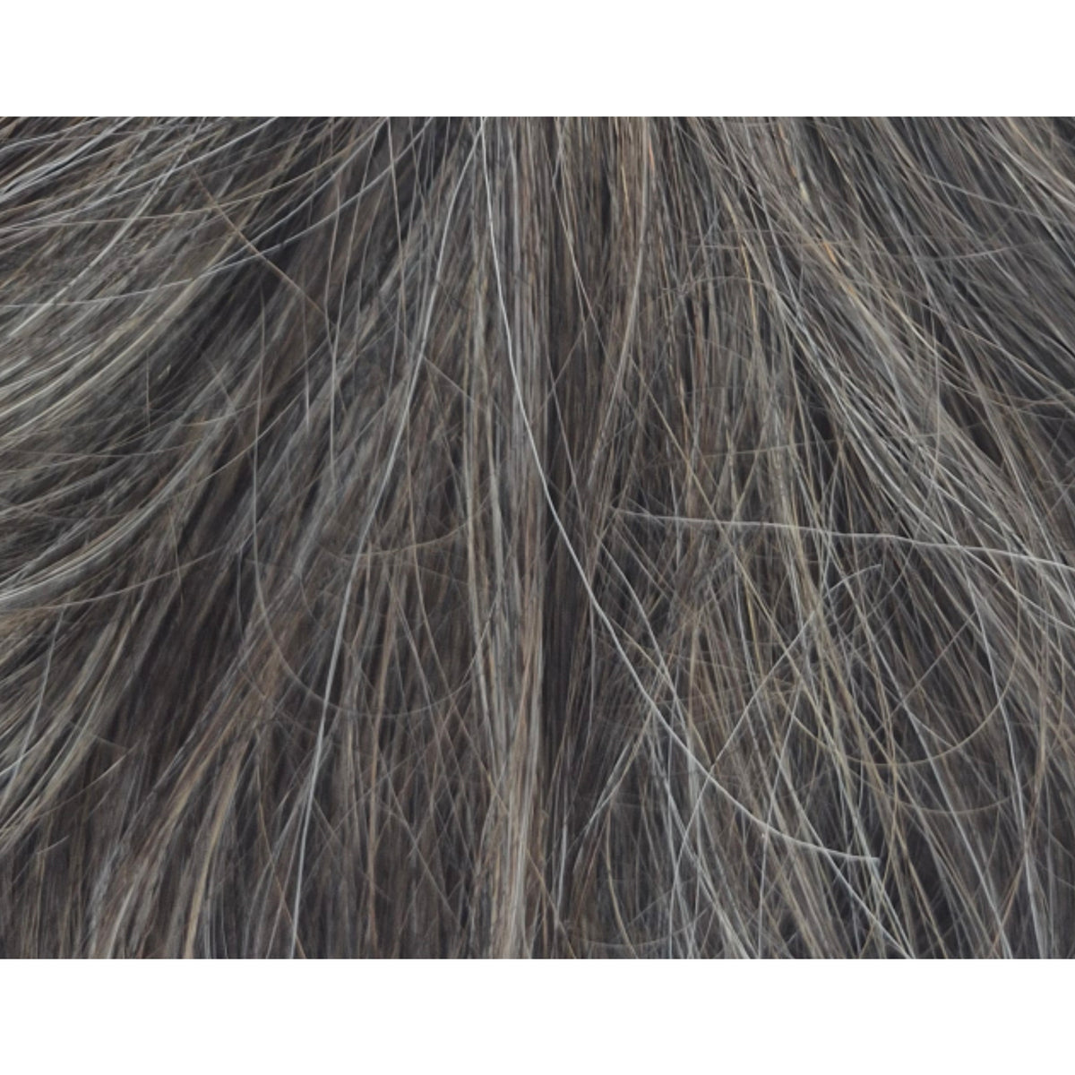feines verschweißtes Monofilament - Netz-Haarsystem Mischhaar