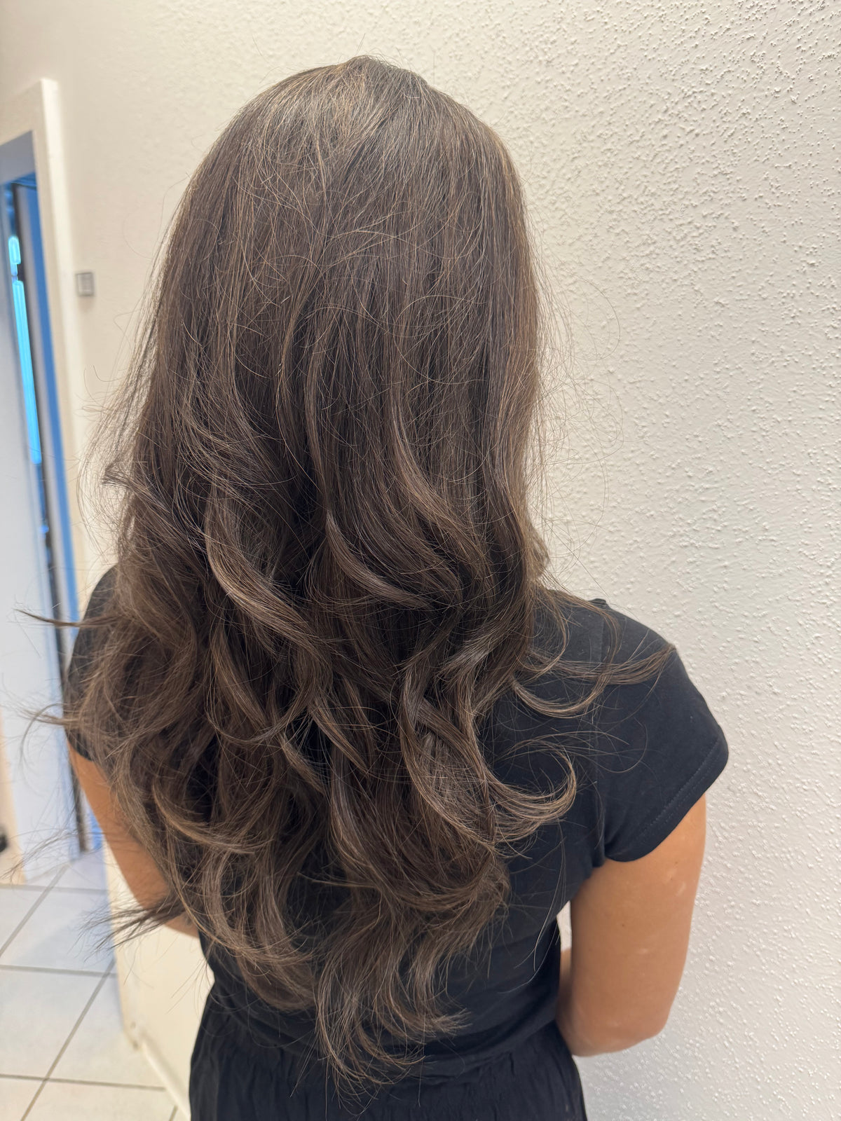 Monofilament mit Lacefront - Echthaar- Perücke -Rana