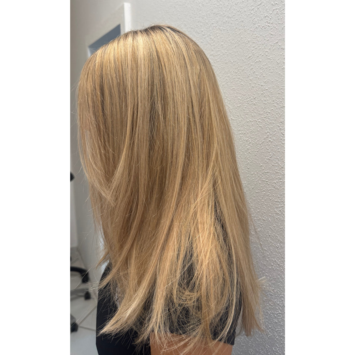 Monofilament mit Lacefront- Echthaar- Perücke- Boheme- Ellen wille