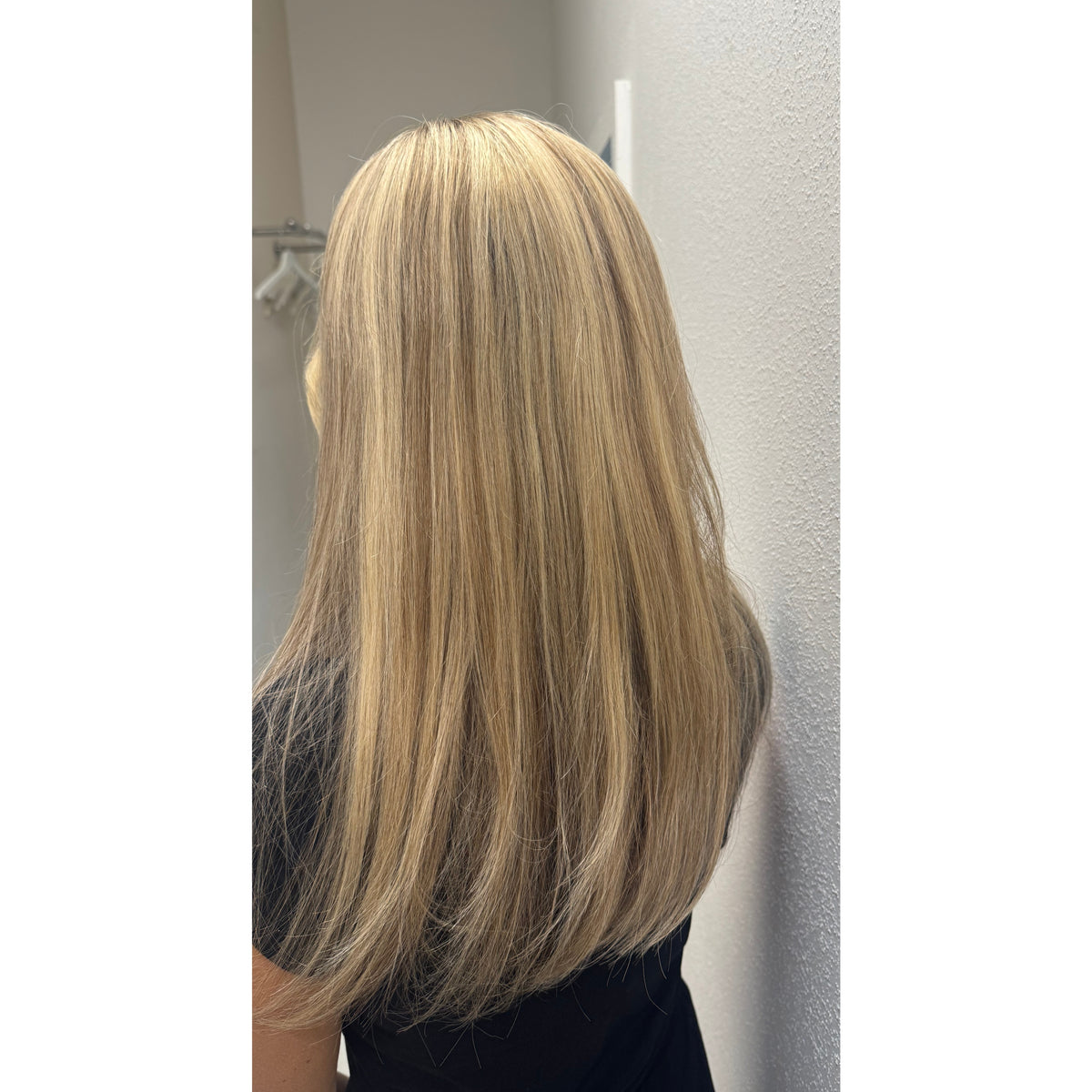 Monofilament mit Lacefront - Echthaar- Perücke- Caso- Ellen wille